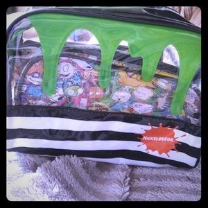 New with tags Rugrats cosmetic bag set. 3 piece